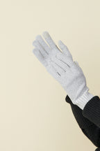 Slate Twist Ultra Liner, a thin light-grey self-heating glove liner