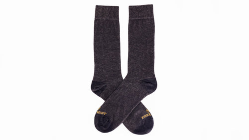 Pair of charcoal Thermal Therapy Socks crossed over each other
